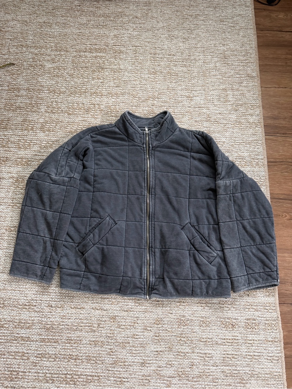 Forever 21 Heathered Dark Gray Hoodie - Picture 2 of 15